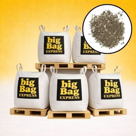 PACK 5 X BIG BAG de +/- 1,5T Sable à Tranchée Gris Ø 0/6 mm - Livraison PREMIUM (1/4)