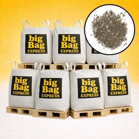 PACK 7 X BIG BAG de +/- 1,5T Sable à Tranchée Gris Ø 0/6 mm - Livraison PREMIUM (1/4)