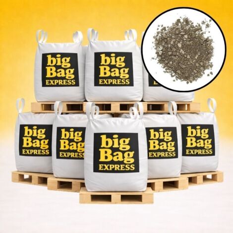 PACK 8 X BIG BAG de +/- 1,5T Sable à Tranchée Gris Ø 0/6 mm - Livraison PREMIUM (1/4)