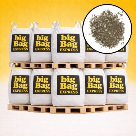 PACK 10 X BIG BAG de +/- 1,5T Sable à Tranchée Gris Ø 0/6 mm - Livraison PREMIUM (1/4)