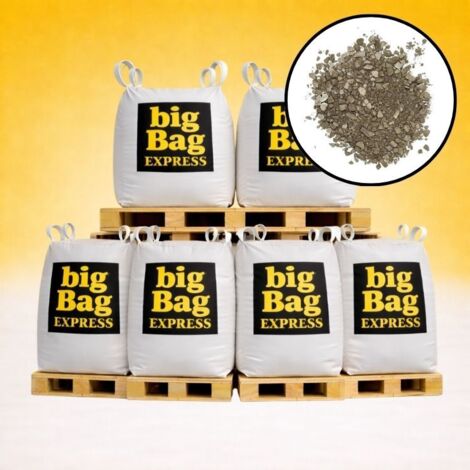 PACK 6 X BIG BAG de +/- 1,5T Sable à Tranchée Gris Ø 0/6 mm - Livraison PREMIUM (1/4)