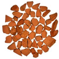 BIG BAG de +/- 1000 Kg Brique Pilée Rouge Orangée Ø 15/20 mm - Livraison PREMIUM