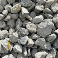 Pack +/- 1,5T ≃ 20M² (2 X 750 Kg) Ballast ou Pierre à Gabion Gris Ø 80/150 mm - Livraison STANDARD