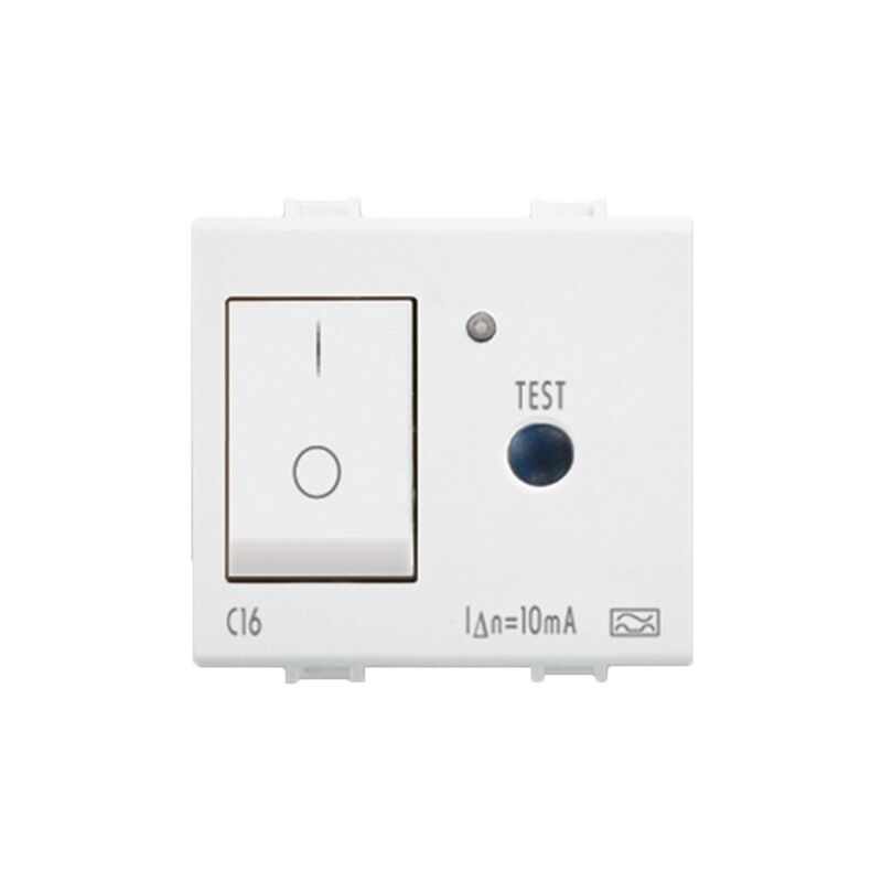 Interruttore Automatico Differenziale ABB 1P+N C10 10mA 3kA – Protezione Di Sicurezza Per Impianti Elettrici Residenziali E Industriali