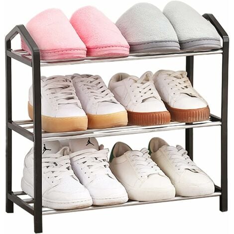 Double couche Porte-chaussures Organisateur Chaussures réglables Stockage  Chaussures Support de support
