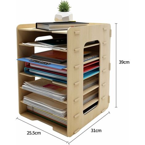 Ahlsen A4 25 Compartiments avec Couvercle,Rangement Papier Administratif,  Accordéon Organiseur de Dossiers de Fichiers（rouge）