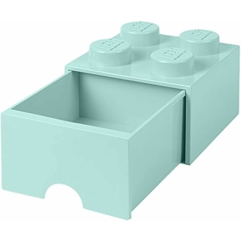 LEGO Storage Brick 4 - Organisateur empilable de grande capacité pour blocs  de construction LEGO, figurines et autres jouets