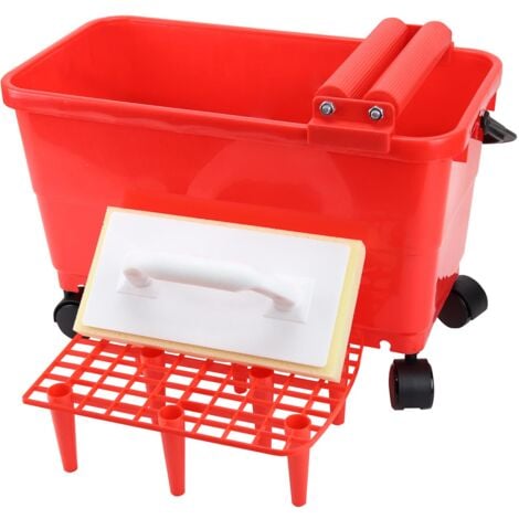 Vitrex Tile Wash Kit Professional Extra Large Container Rollers Sponge Cleaning
