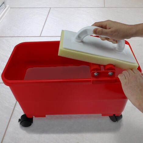 Vitrex Tile Wash Kit Professional Extra Large Container Rollers Sponge Cleaning