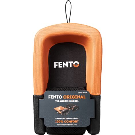 Fento Original Flooring Knee Pads Heavy Duty Robust Tiling Knee Protection