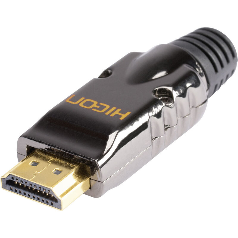 Hicon HI-HD-M HDMI-Steckverbinder Stecker, gerade Polzahl (num