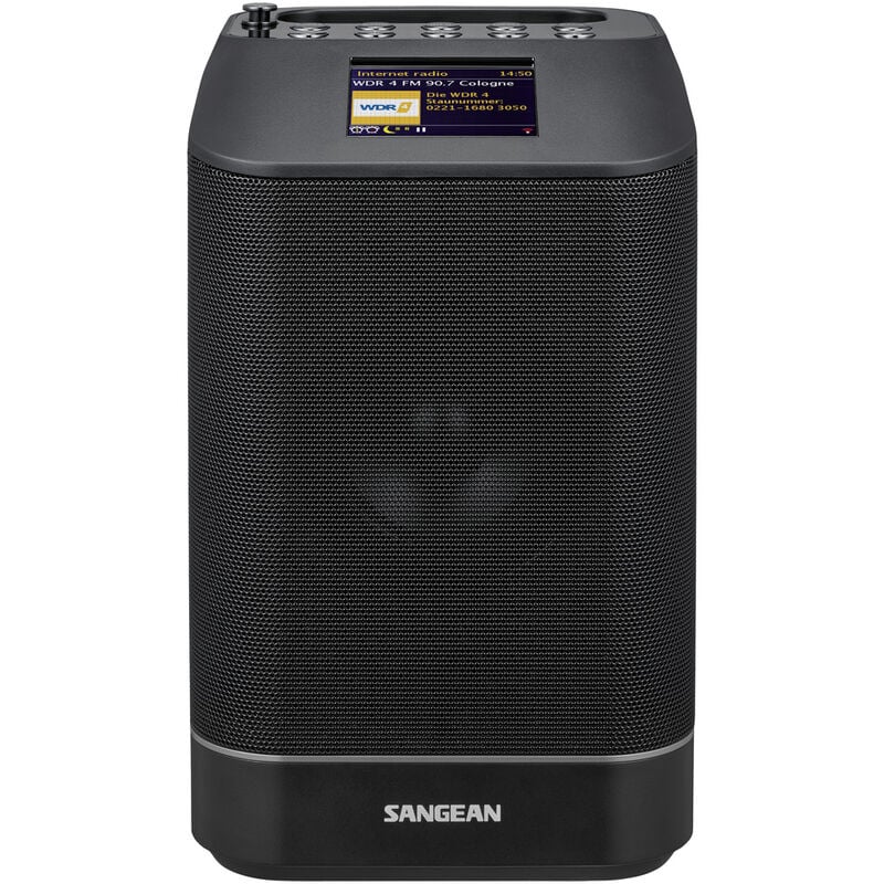 Sangean WFS-58 Internet Kofferradio Bluetooth®, WLAN, AUX, Internetradio DAB+, Multir Internet UKW