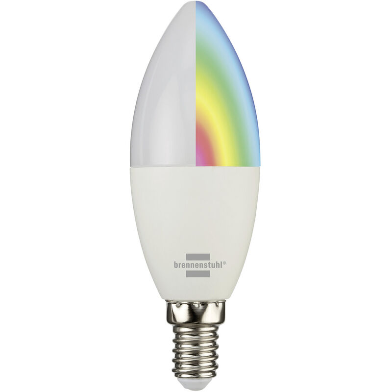 Brennenstuhl LED-Leuchtmittel EEK: G (A - G) Smart Connect E14 Kaltweiß,  Warmweiß, RGB