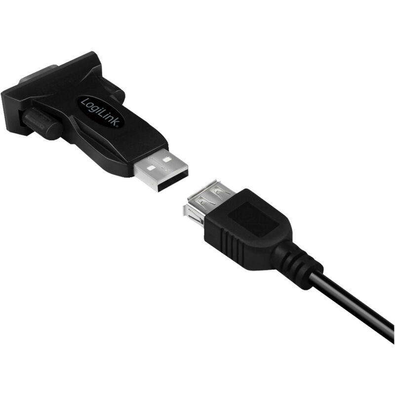 LogiLink Seriell Adapter [1x USB 2.0 Stecker A - 1x RS232-Stecker
