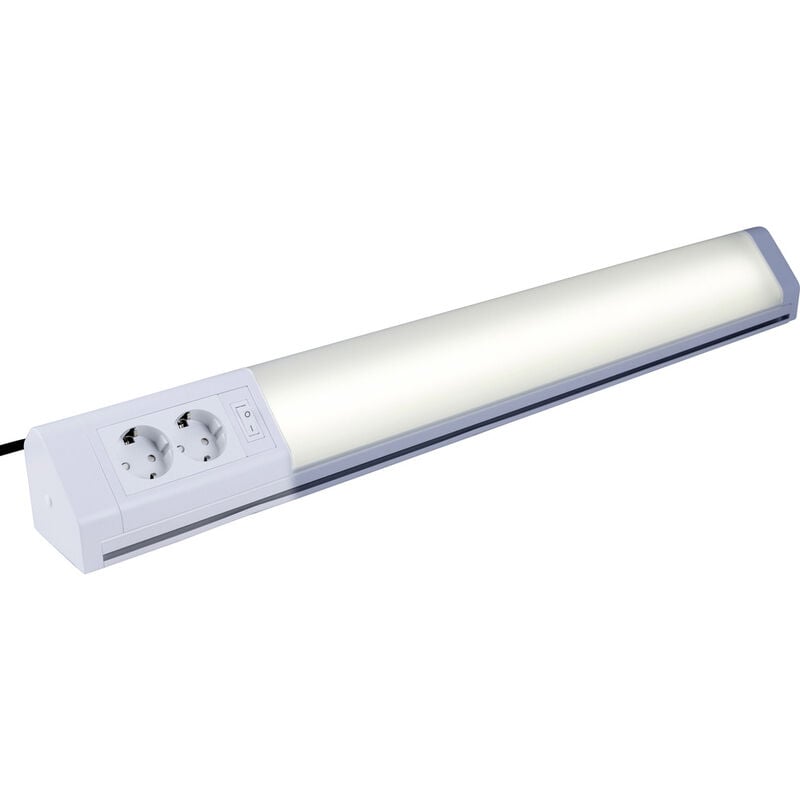 fest eingebaut Warmweiß LED 20 BONN Heitronic W Weiß LED-Unterbauleuchte LED