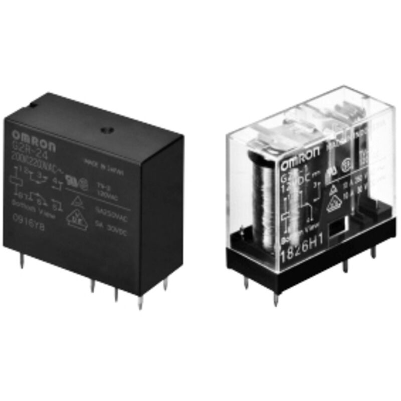 Finder relais 8A 24V DC 2 wisselcontacten (40.52.9.024.0000
