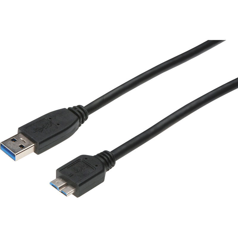 HAMA USB 3.2 Gen1 Kabel – 1,5 Meter Schwarz, USB-A Stecker | Bis Zu 5 Gbit/s Für Schnelle Datenübertragung An Laptop & PC