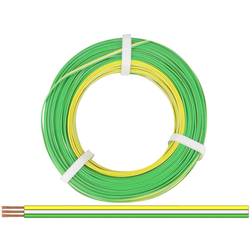 DONAU ELEKTRONIK 125-S25-5 CABLAGGIO FILO 1 X 0,25 MM BIANCO 25 M