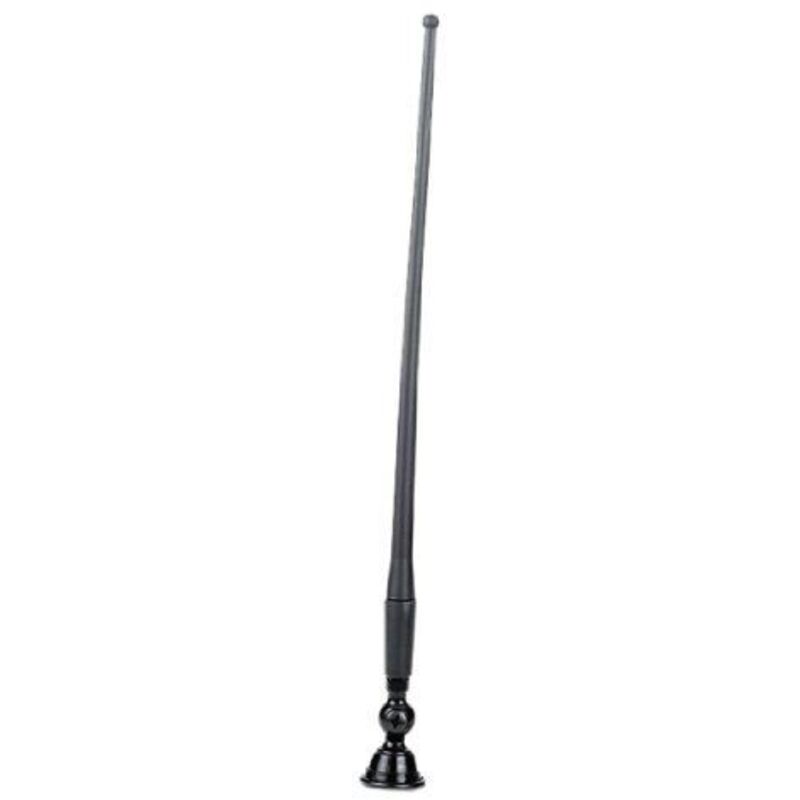 Inion Autoantenne 24cm Universal - Kurzstabantenne Mit 3 Adaptern