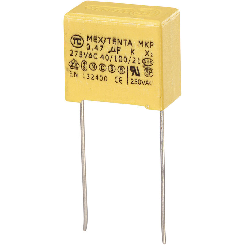 1 Stück MKP-X2 Kondensator – Vertikal, 1,2 KV, 0,12 µF, Für Induktionskocher & Hochspannungs-Wechselrichter