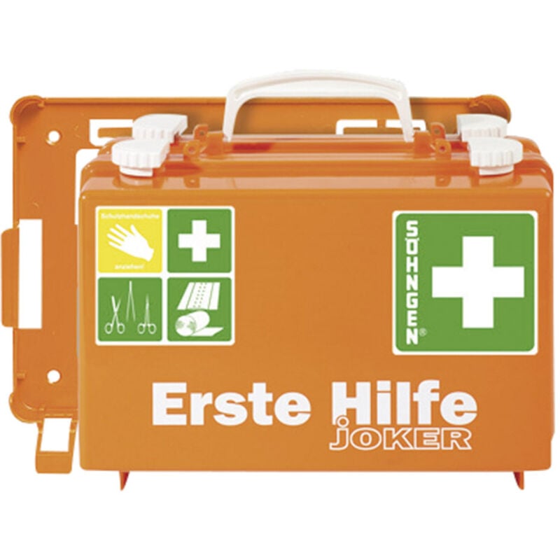 Söhngen 0301239 Erste-Hilfe-Koffer JOKER leer 260 x 170 x 170 Orange