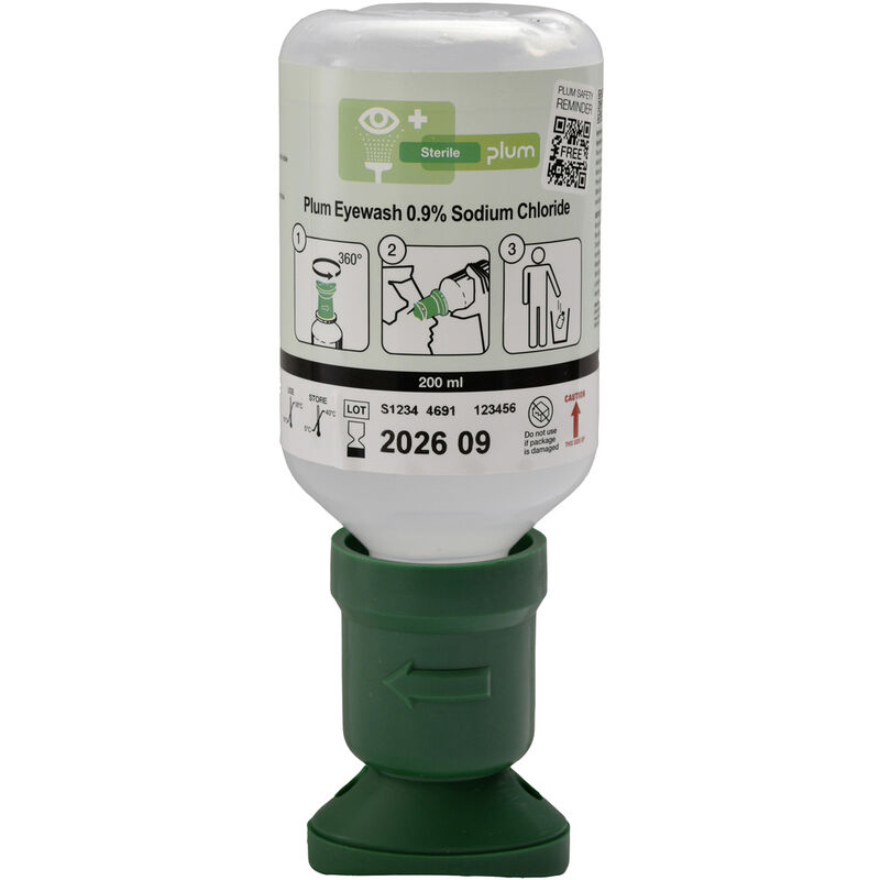PLUM BR 314 010  Augenspülflasche befüllt