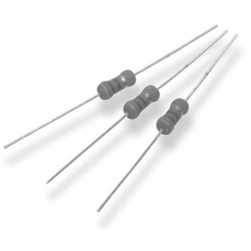 5 Stück Kohleschichtwiderstand 390 Ohm – 1/4 Watt, 5% Toleranz, Für Elektronik-Bastelei