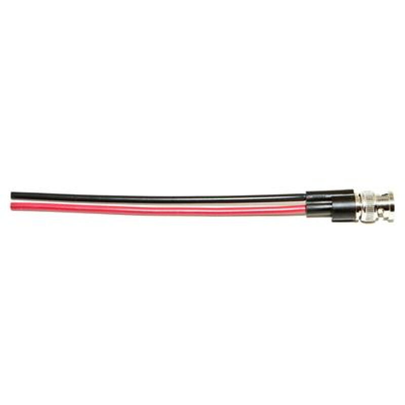 Pomona BNC-Messleitung (3073) – Schwarz/Rot, 500V AC, 137 Mm, Für Prüfspitzen