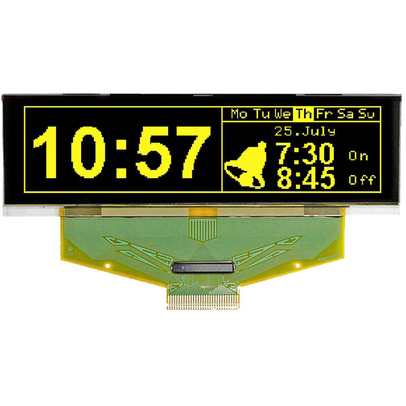 DISPLAY VISIONS OLEDDisplay (B x H x T) 88 x 27.8 x 2.05 mm