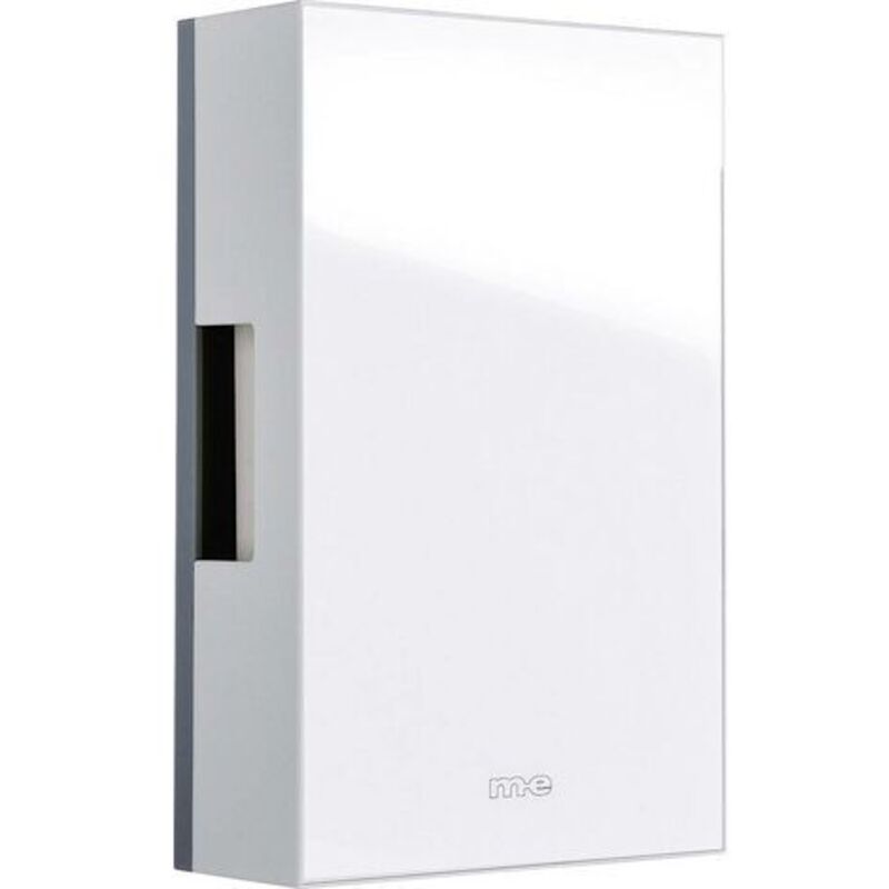 Heidemann 70613 Gong Carillon 230V 83 DBA Blanc Pur - Sonnerie Fiable Avec Protection Surchauffe
