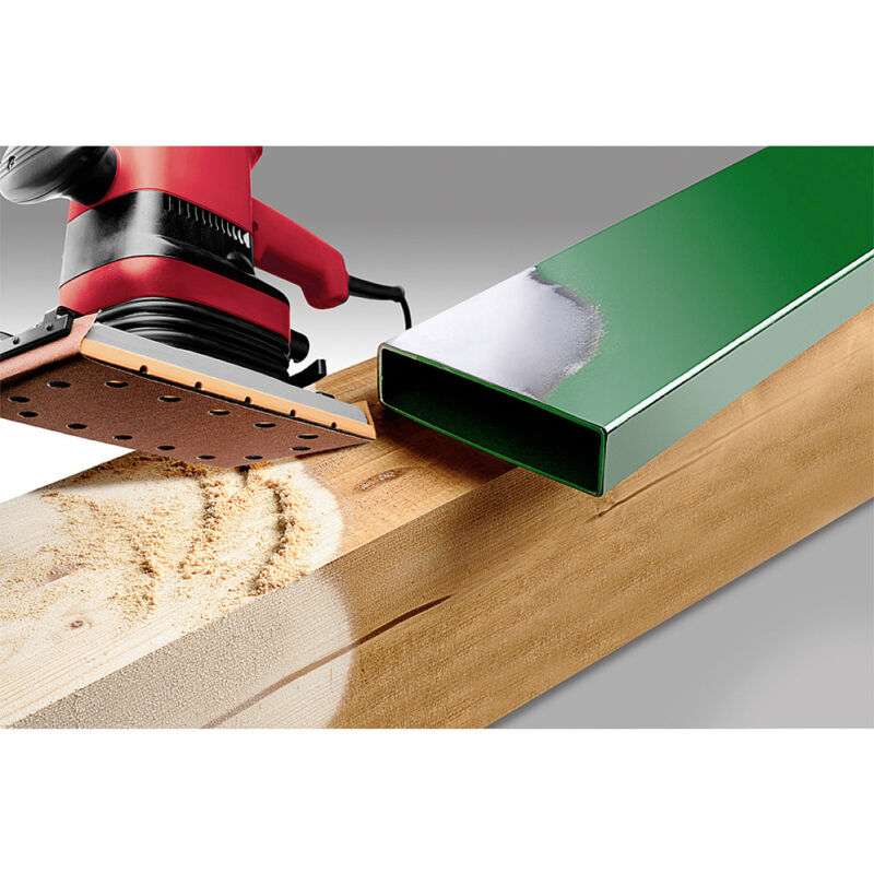 Kwb Schleifpapier Für Multischleifer 107x175 Mm - Körnung 120, Edelkorund, Werkzeugloser Wechsel