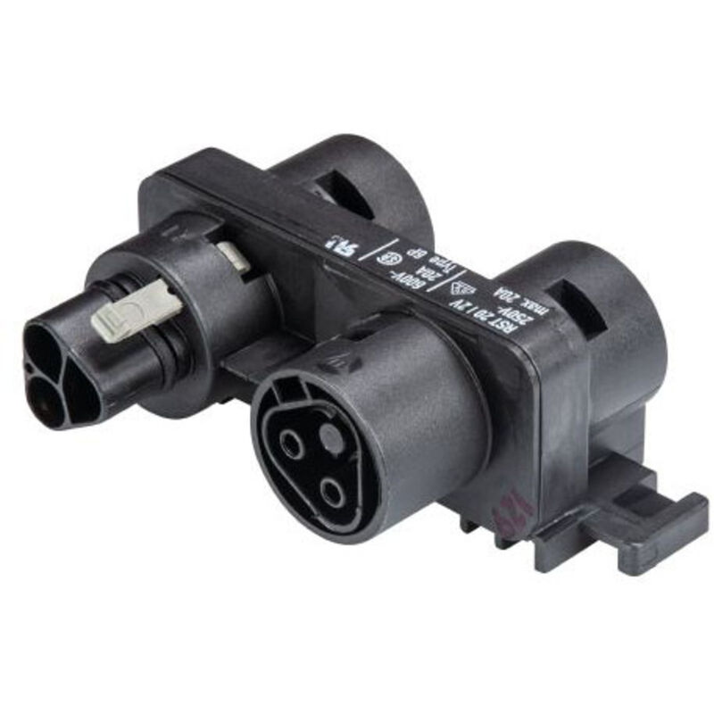 Wieland Electric 96.020.0153.1 Rundstecker Verteiler Gesamtpolzahl: 2 ...