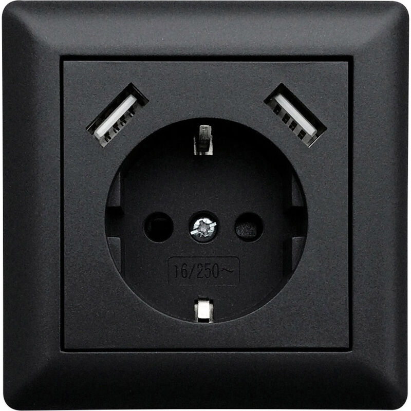 2USB 2U-449719 Unterputz-Dose mit USB-C®, mit USB-Ladeausgang