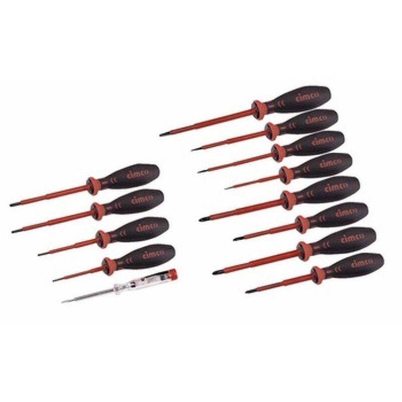 UNITED Magnet-Schraubendreher-Set – 10-teiliges Set Mit Kreuz- Und Schlitz-Aufsätzen Für Schwere Arbeiten