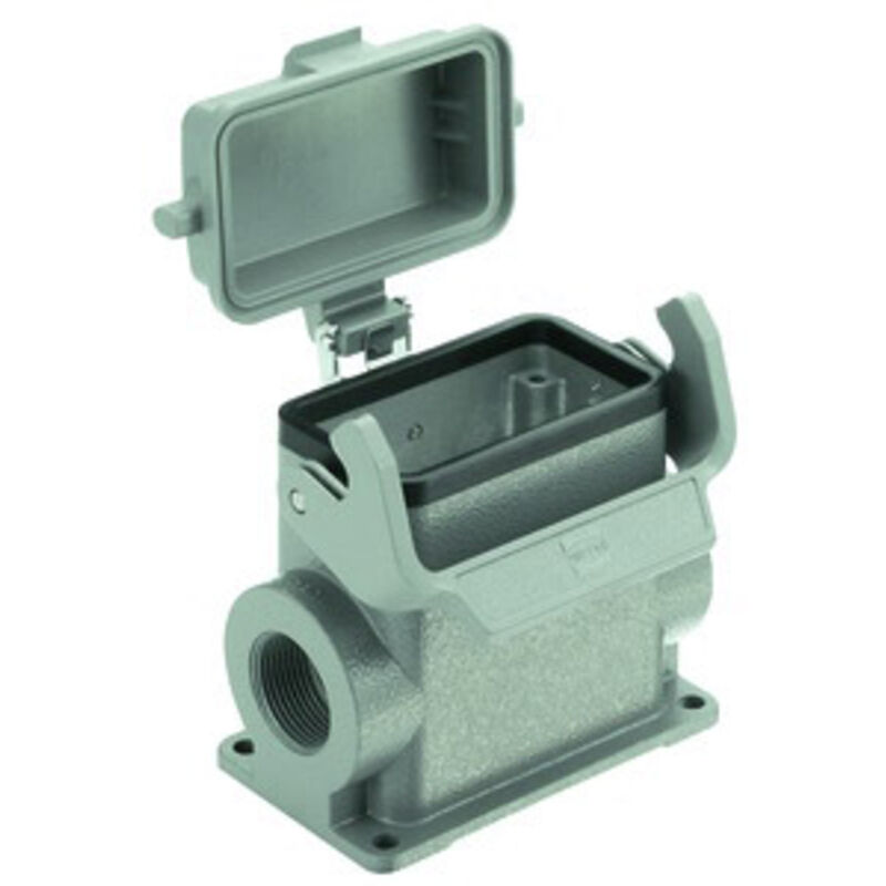 HARTING Sockelgehäuse Han 6B - IP65, 1x M20 Kabelabgang, Für Industrielle Steckverbinder