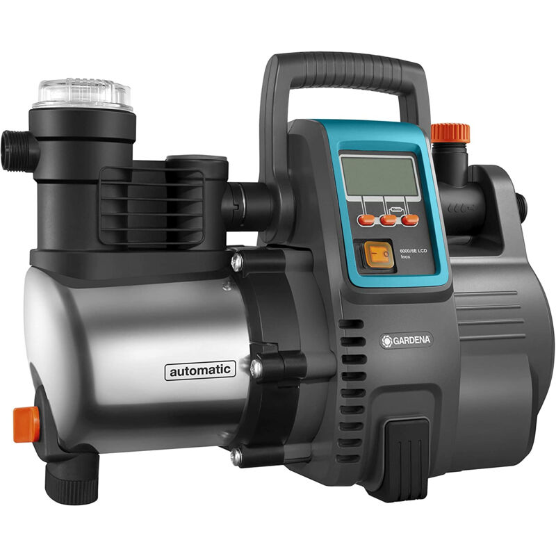 Produktbild von Scheppach Hauswasserwerk HWW1400 – 1300W, 6000L/h, 24L Kessel, 4,8 Bar, Fördert Aus Brunnen & Zisterne