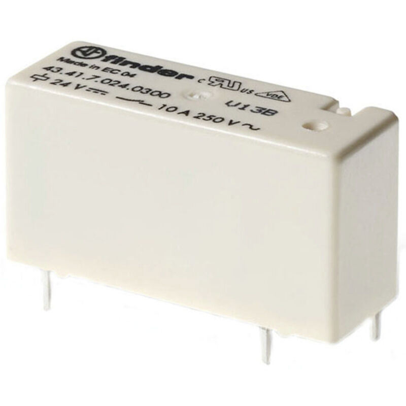 FINDER Steck-/Printrelais, 2 Wechsler für 8 A, Spule 48 V AC 40.52.8
