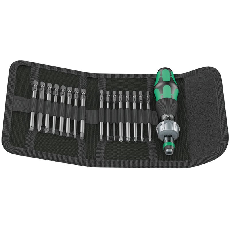 Wera Kraftform Kompakt 60 05051041001 Bit-Set 17teilig