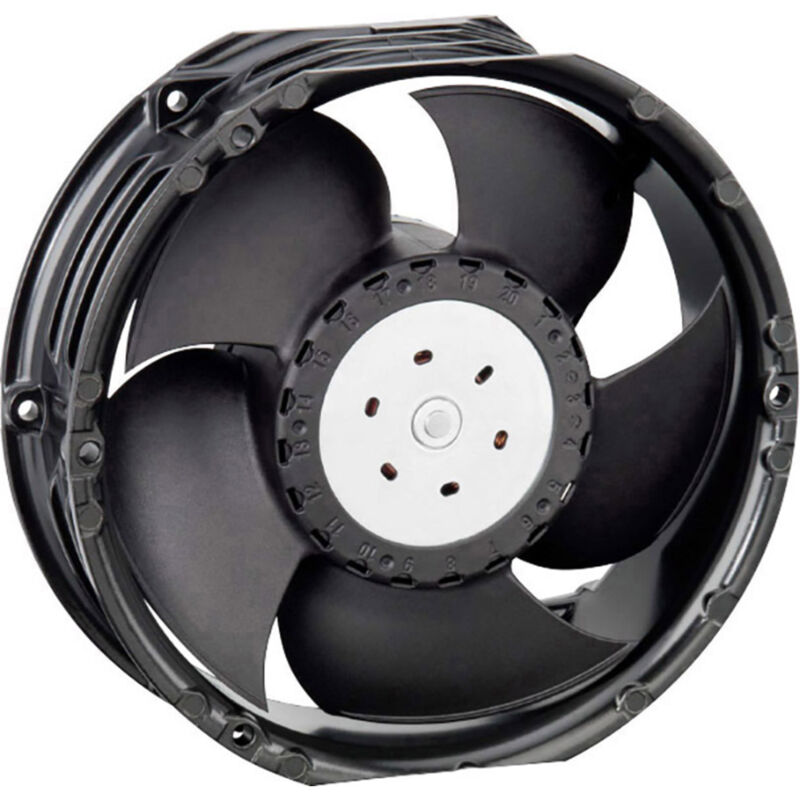 Ventilateur Rond 24V DC 172 Mm - Puissant 250 CFM, Silencieux, Pour Refroidissement électronique Ou Industriel