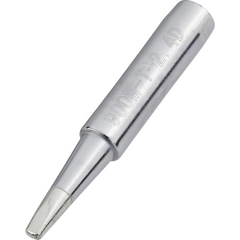 TOOLCRAFT  Lötspitze Meißelform Spitzen-Größe 2.4 mm Spitzen-Länge 17 mm Inhalt 1 St.