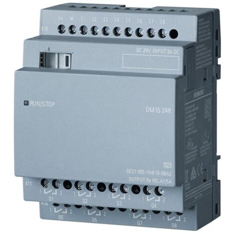 Siemens LOGO Erweiterungsmodul DM16 24R 6ED10551NB100BA2