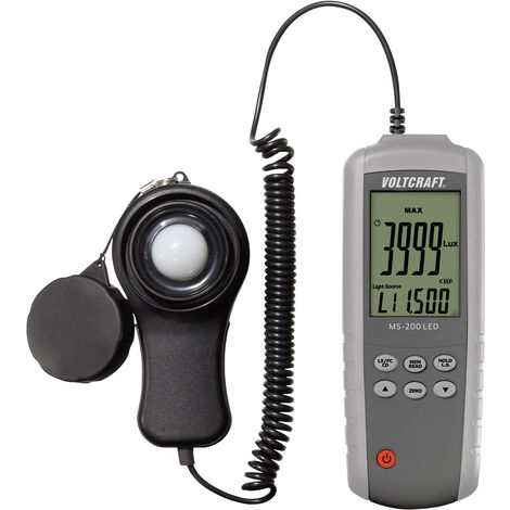 VOLTCRAFT MS-200LED MS-200LED LED-Luxmeter  0 - 400000 lx