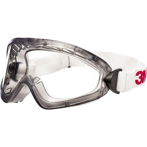3M 2890SA Vollsichtbrille mit Antibeschlag-Schutz, inkl. UV-Schutz Grau EN 166-1 DIN 166-1