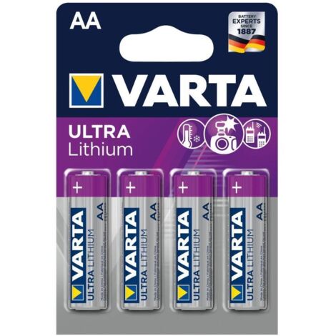 VARTA Batterie Professional Lithium AA Blister a 4 Stück