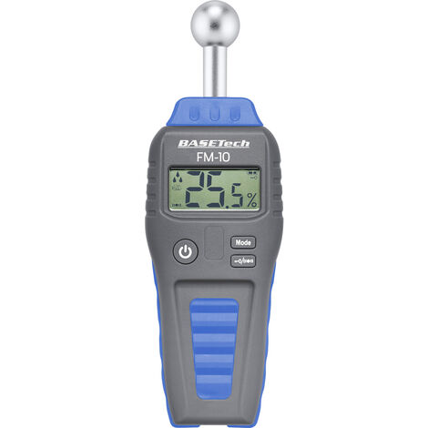 Basetech FM-10 Materialfeuchtemessgerät Messbereich Baufeuchtigkeit (Bereich) 0.1 bis 99.9 % vol Me