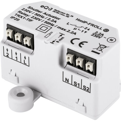 Smart Home Rollladenaktor HOMEMATIC IP Unterputz HmIP-FROLL