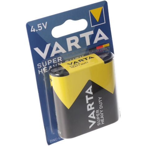 Varta SUPER HEAVY DUTY 4.5V Bli 1 Flach-Batterie Zink-Kohle 2700 mAh 4.5 V 1 St.