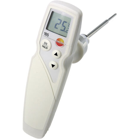 testo 105 Einstichthermometer (HACCP)  Messbereich Temperatur -50 bis 275 °C Fühler-Typ K HACCP-konf