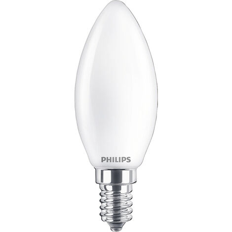 Philips LED 76269800 LED EEK E (A - G) E14 Kerzenform 6.5 W = 60 W Warmweiß (Ø x L) 3.5 cm x 9.7 cm