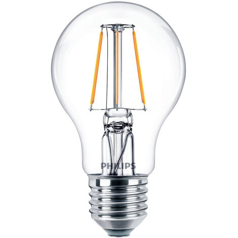 Philips LED 77759300 LED EEK F (A - G) E27 4.3 W = 40 W Warmweiß (Ø x L) 6 cm x 10.6 cm 2 St. (1/5)